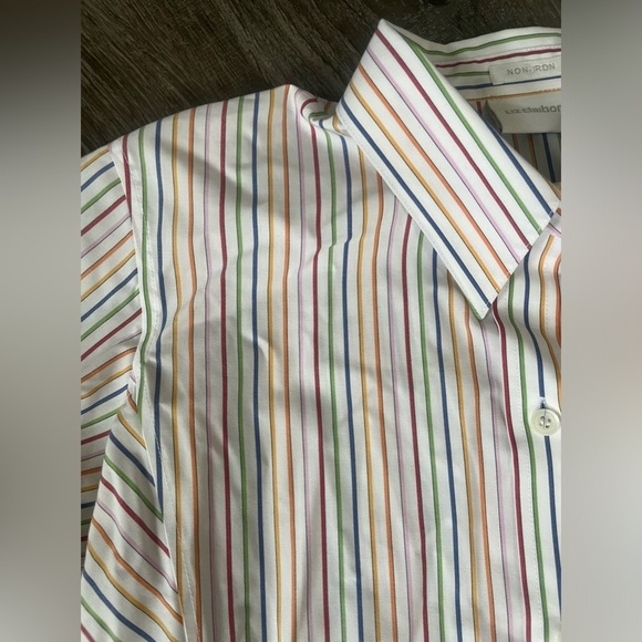 Liz Claiborne button down-l10 - Picture 2 of 3